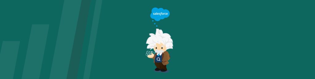 An image to represent Salesforce Einstein smart search